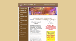 Desktop Screenshot of gospeljazzcds.com